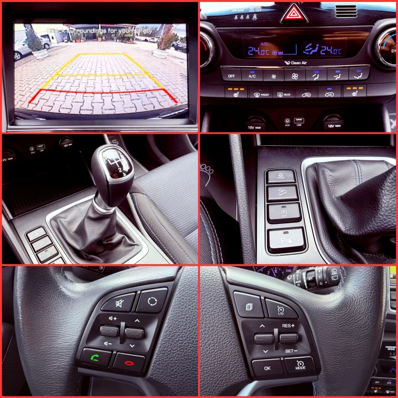 Hyundai Tucson 1.7CRDi ЛИЗИНГ/ПЕРФЕКТЕН, снимка 16 - Автомобили и джипове - 52013535