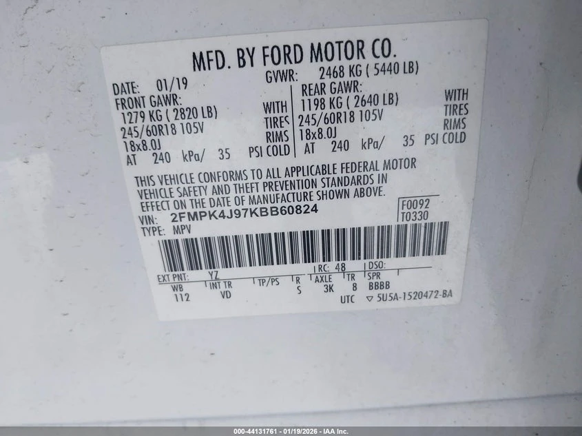 Ford Edge 2l Sel, снимка 9 - Автомобили и джипове - 53816720