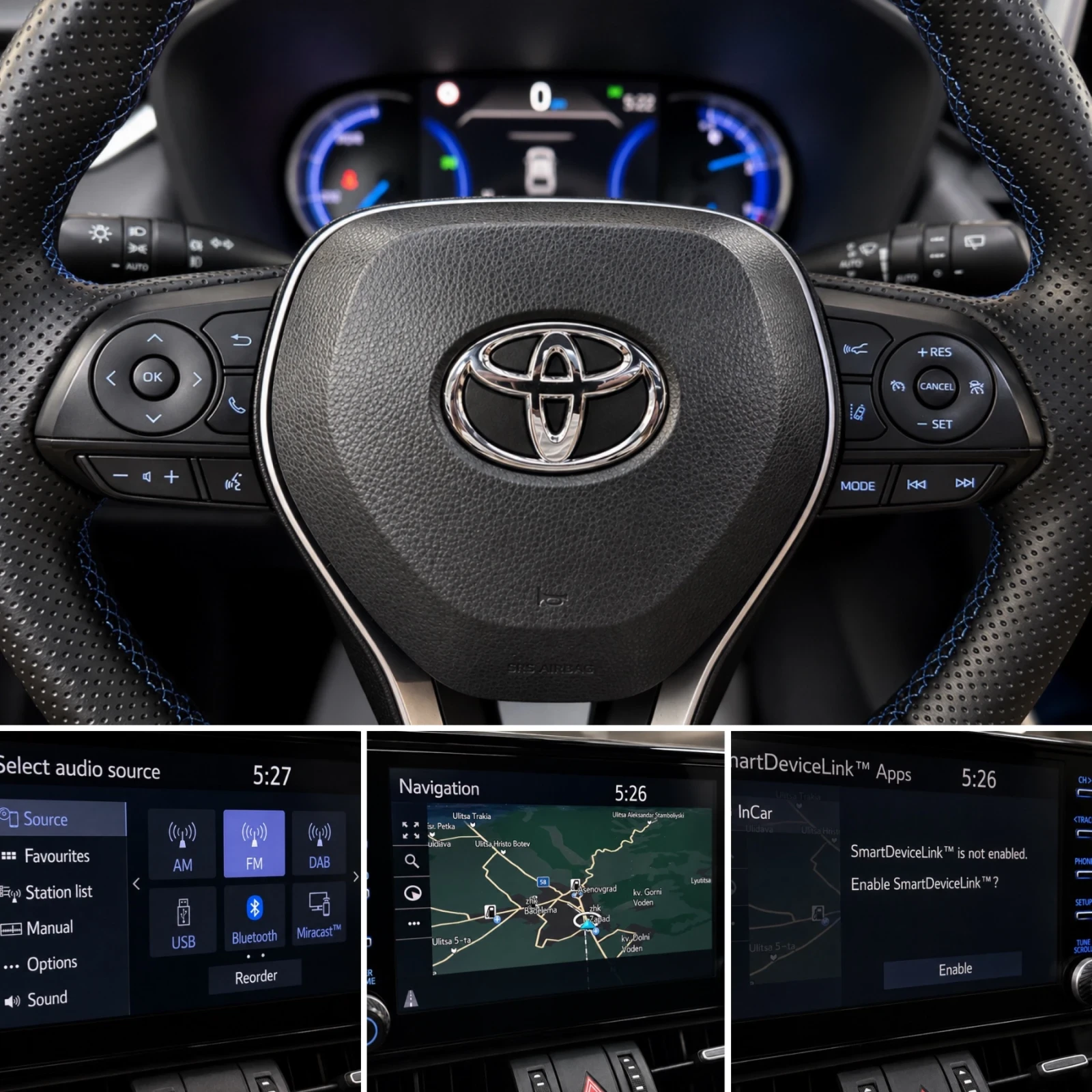 Toyota Rav4 2.5 HYBRID STYLE DISTRONIK KAMERA, снимка 15 - Автомобили и джипове - 55943759