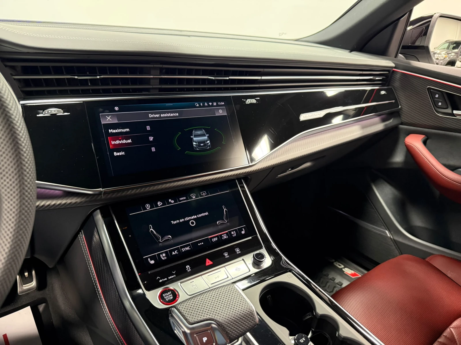 Audi SQ8 Black Optics/Red Leather/Carbon Fibre Interior | Mobile.bg � ����������� 8