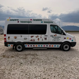 Mercedes-Benz Sprinter 316 РАМПА-9местен-Климатик-Печка | Auto.bg — изображение 6