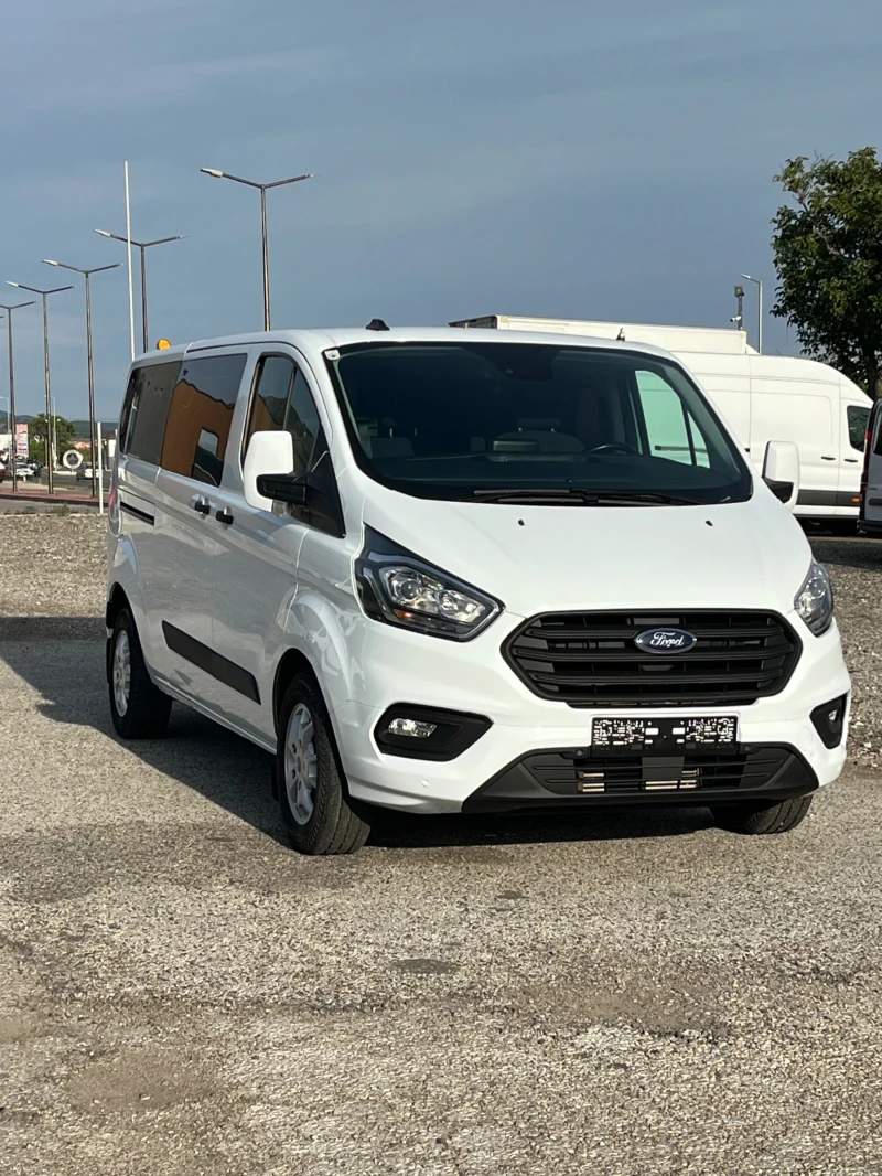 Ford Transit Custom 9 местен- клима-макси фул!!!, снимка 2 - Бусове и автобуси - 51505778