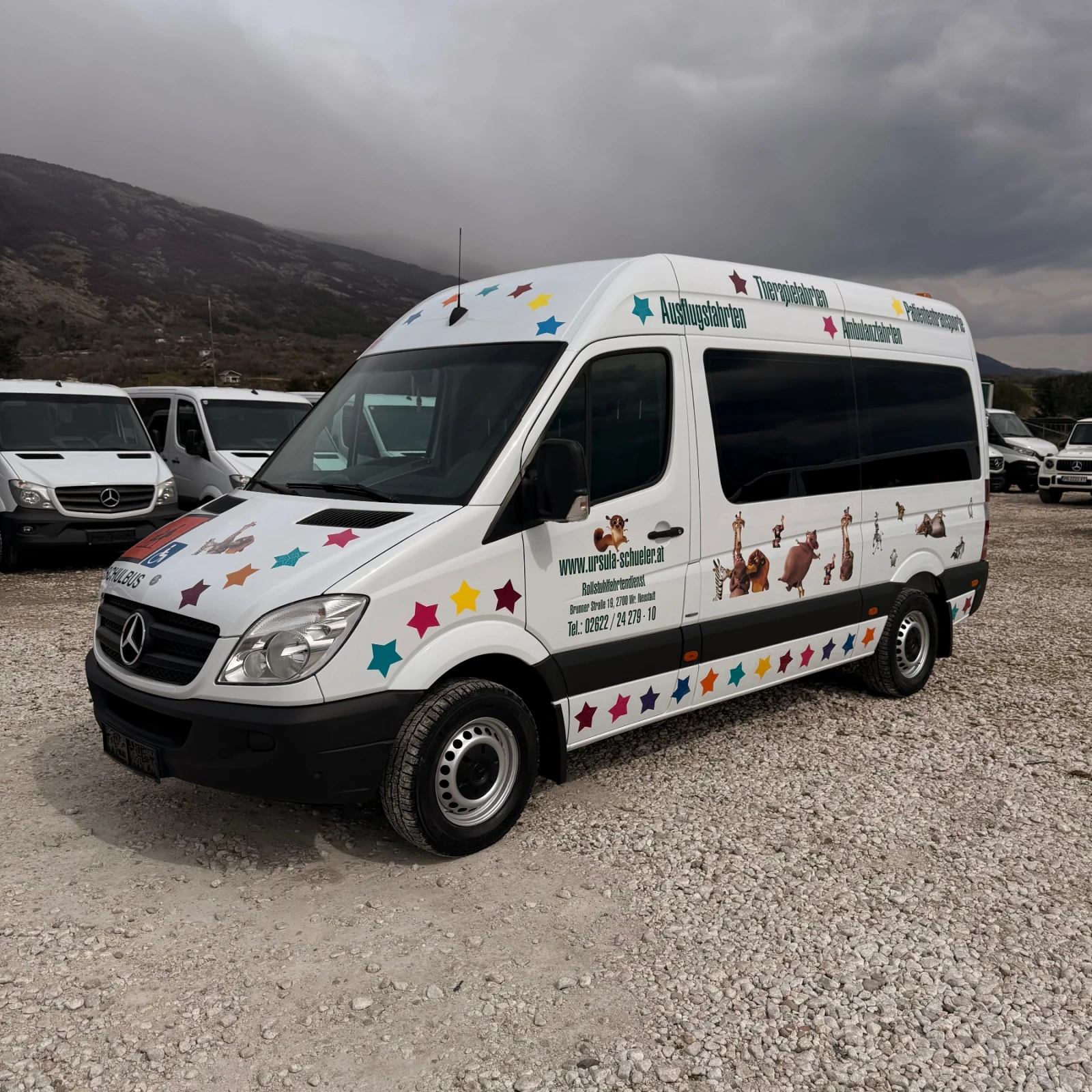 Mercedes-Benz Sprinter 316 РАМПА-9местен-Климатик-Печка | Auto.bg — изображение 1