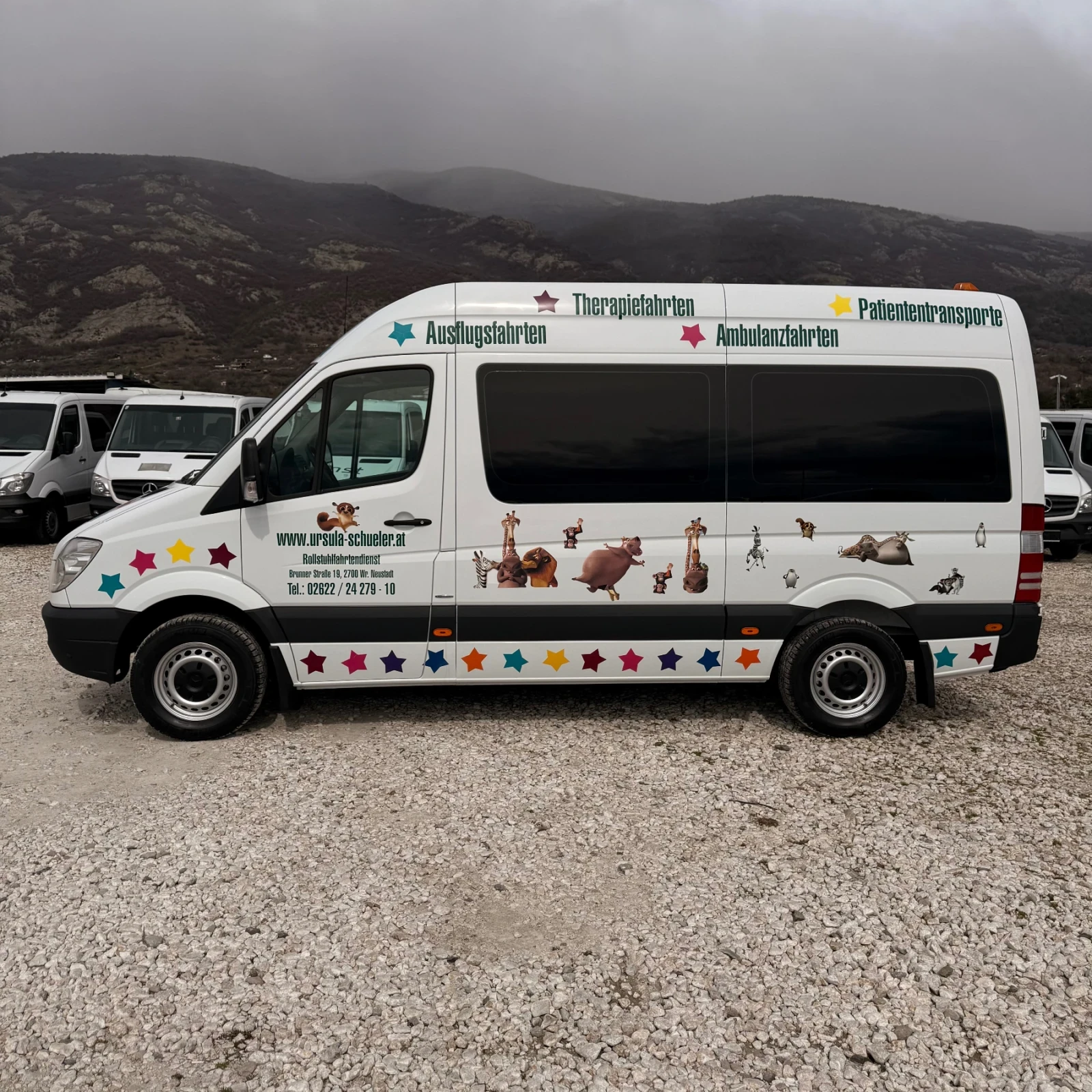 Mercedes-Benz Sprinter 316 РАМПА-9местен-Климатик-Печка, снимка 4 - Бусове и автобуси - 53913941