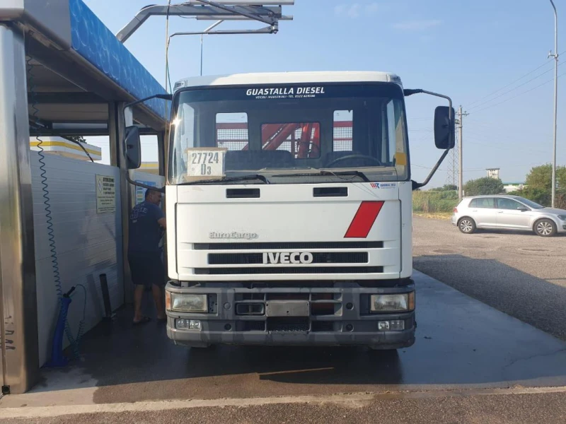 Iveco Eurocargo 120Е18 - ТРИСТРАНЕН САМОСВАЛ - КРАН - ПЕРФЕКТЕН, снимка 15 - Камиони - 47695762