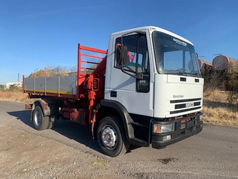 Iveco Eurocargo 120Е18 - ТРИСТРАНЕН САМОСВАЛ - КРАН - ПЕРФЕКТЕН, снимка 8 - Камиони - 47695762