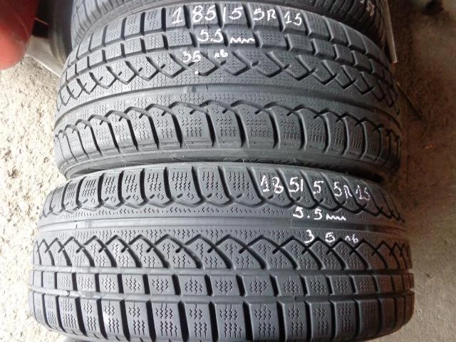 Гуми Зимни 185/55R15, снимка 13 - Гуми и джанти - 13535990