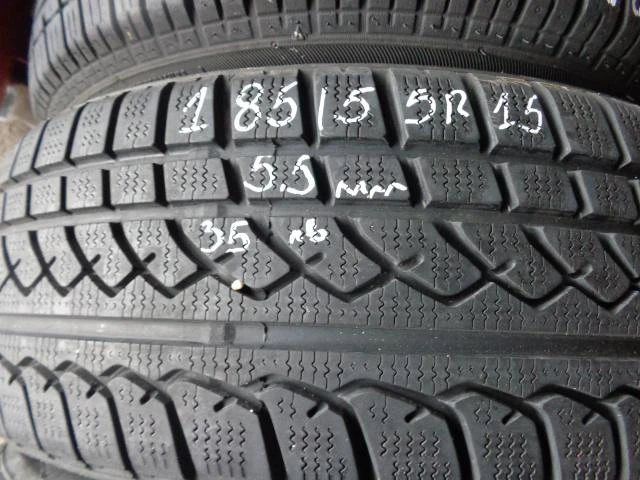 Гуми Зимни 185/55R15, снимка 1 - Гуми и джанти - 13535990