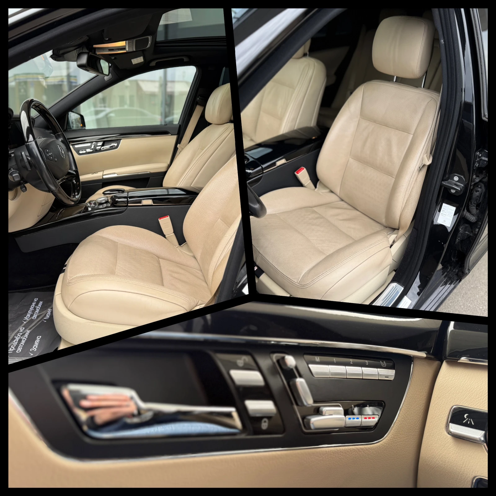 Mercedes-Benz S 500 6 МЕСЕЦА ГАРАНЦИЯ/388к.с. 4 Matic Facelift, снимка 7 - Автомобили и джипове - 54065705