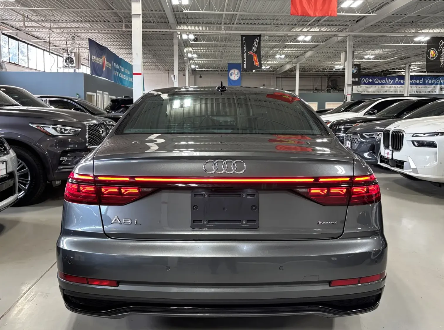 Audi A8, снимка 4 - Автомобили и джипове - 56628361
