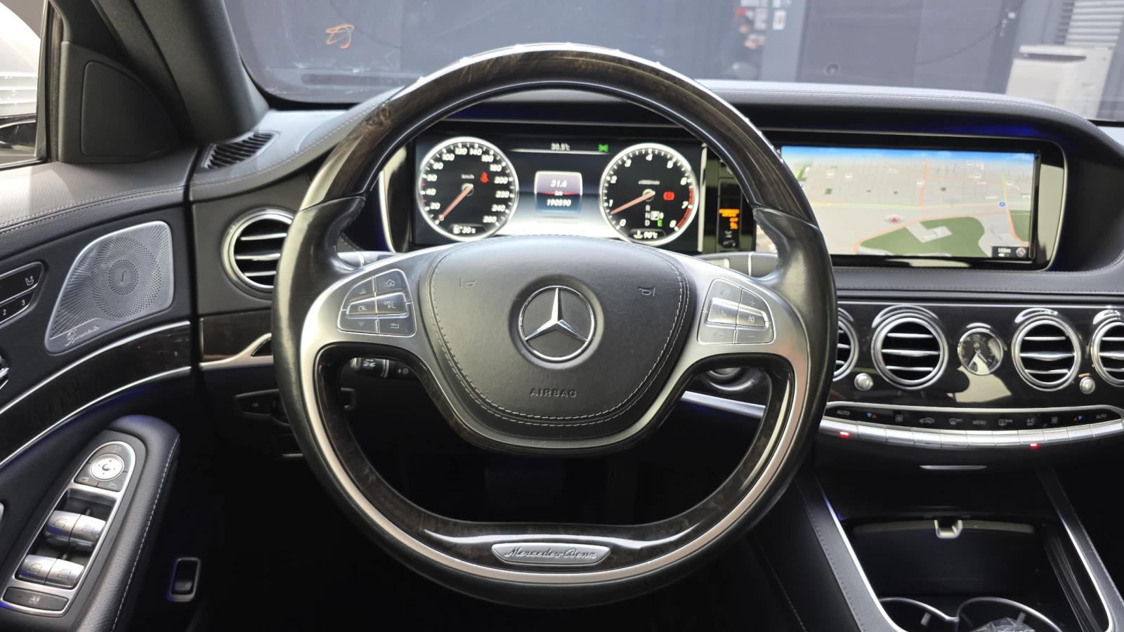 Mercedes-Benz S 400 360* ОБДУХВАНЕ* BLIND SPOT* ЛЮК* КРАЙНА ЦЕНА, снимка 12 - Автомобили и джипове - 55983732