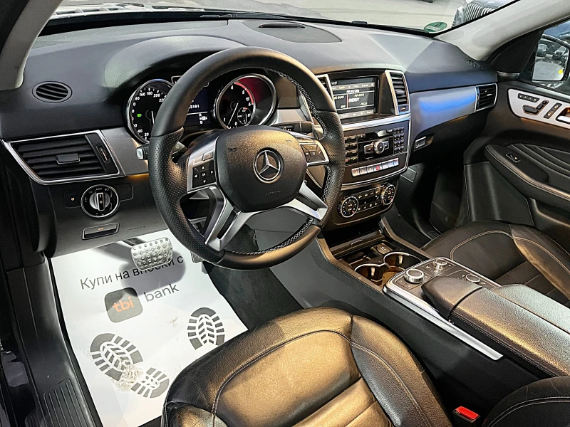 Mercedes-Benz ML 350 AMG OPTIK-DISTRONIK-HARMAN KARDON-OFFROAD-ГЕРМАНИЯ, снимка 10 - Автомобили и джипове - 48092908