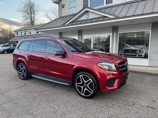 Mercedes-Benz GLS 550 4MATIC подгрев* обдух* нави* пано* дистроник* , снимка 1 - Автомобили и джипове - 48407610