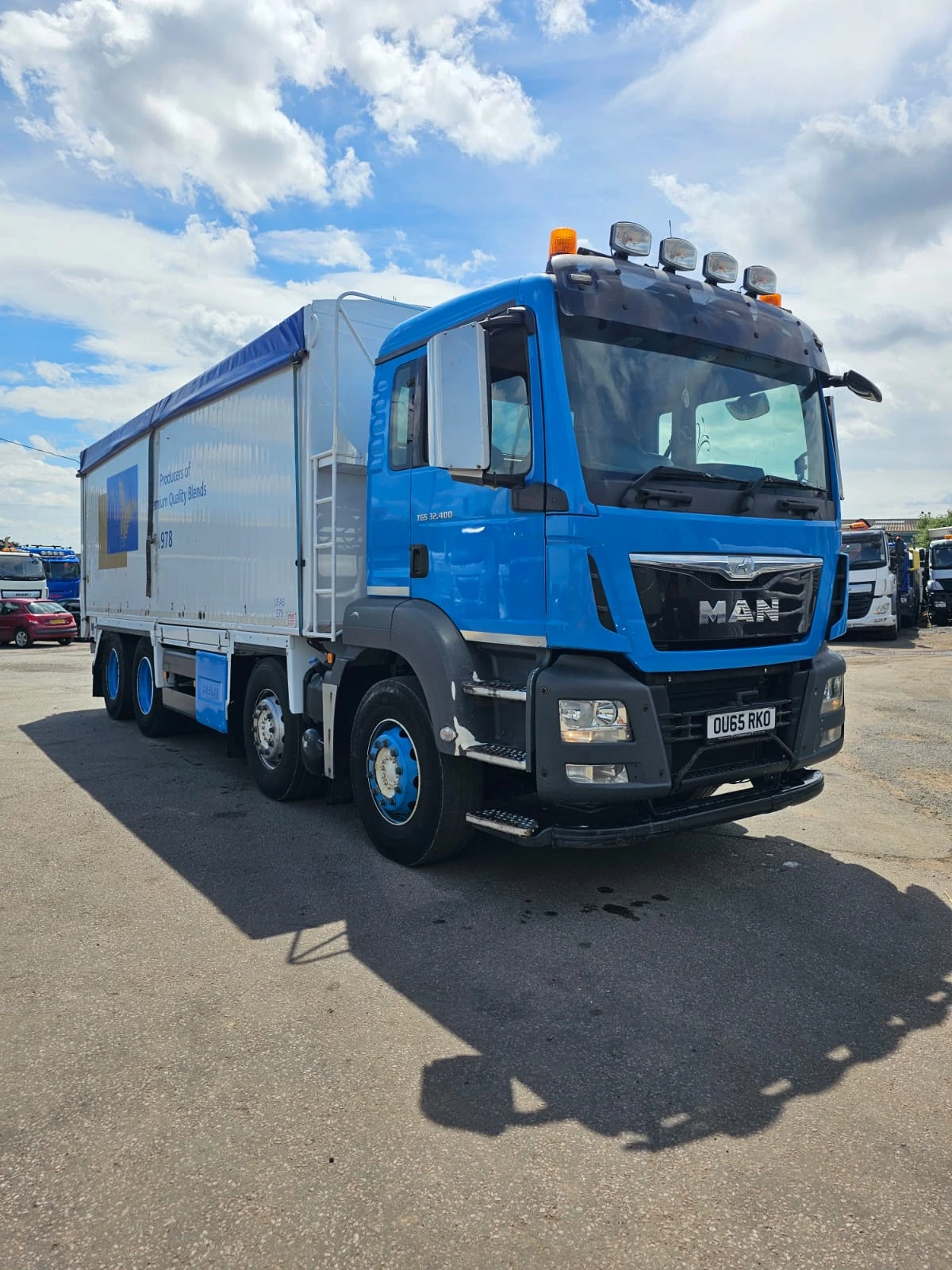 Man Tgs 32.400 8X4-самосвал/зърновоз