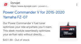 Yamaha Mt-07 Dynojet Power commander V  | Mobile.bg   5