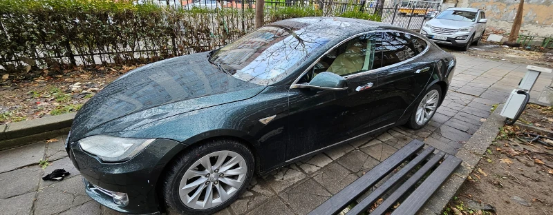 Tesla Model S 85 free charger, снимка 7 - Автомобили и джипове - 48545583