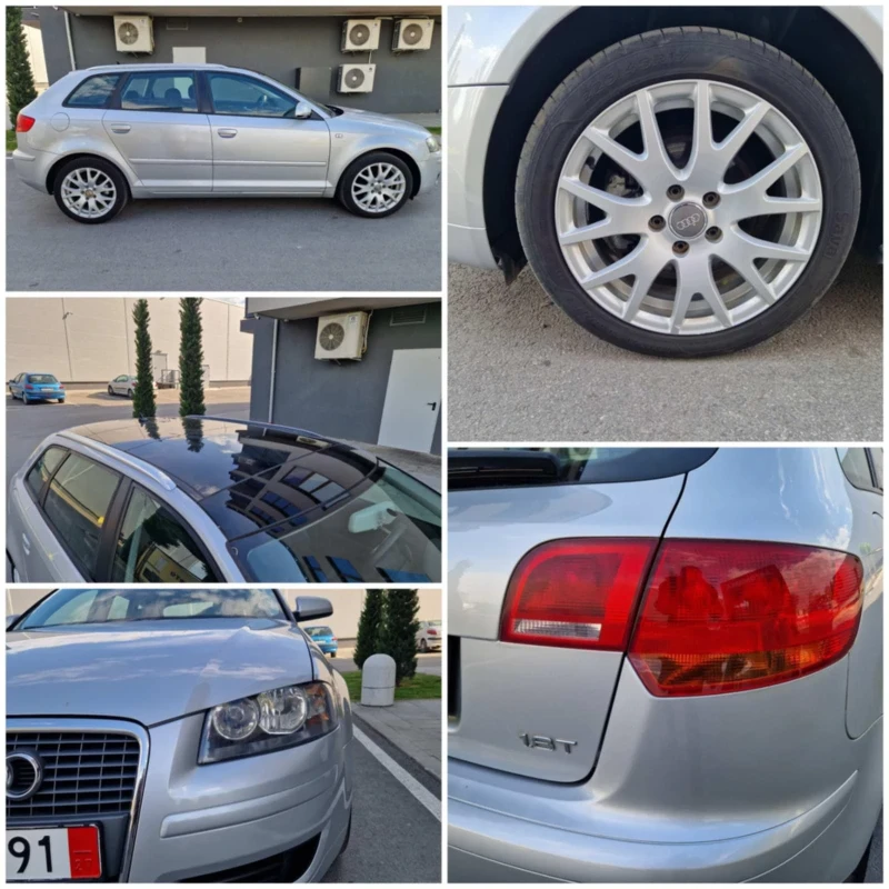 Audi A3 Audi A3 1.8T 4 ВРАТИ, ПАНАРОМА - 11500 лв. - 71722162 | Car24.bg