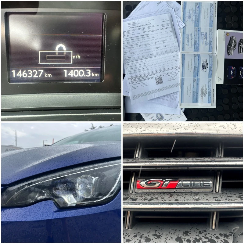 Peugeot 308 1.2i 131kc GT-LINE EURO6, снимка 11 - Автомобили и джипове - 54781048