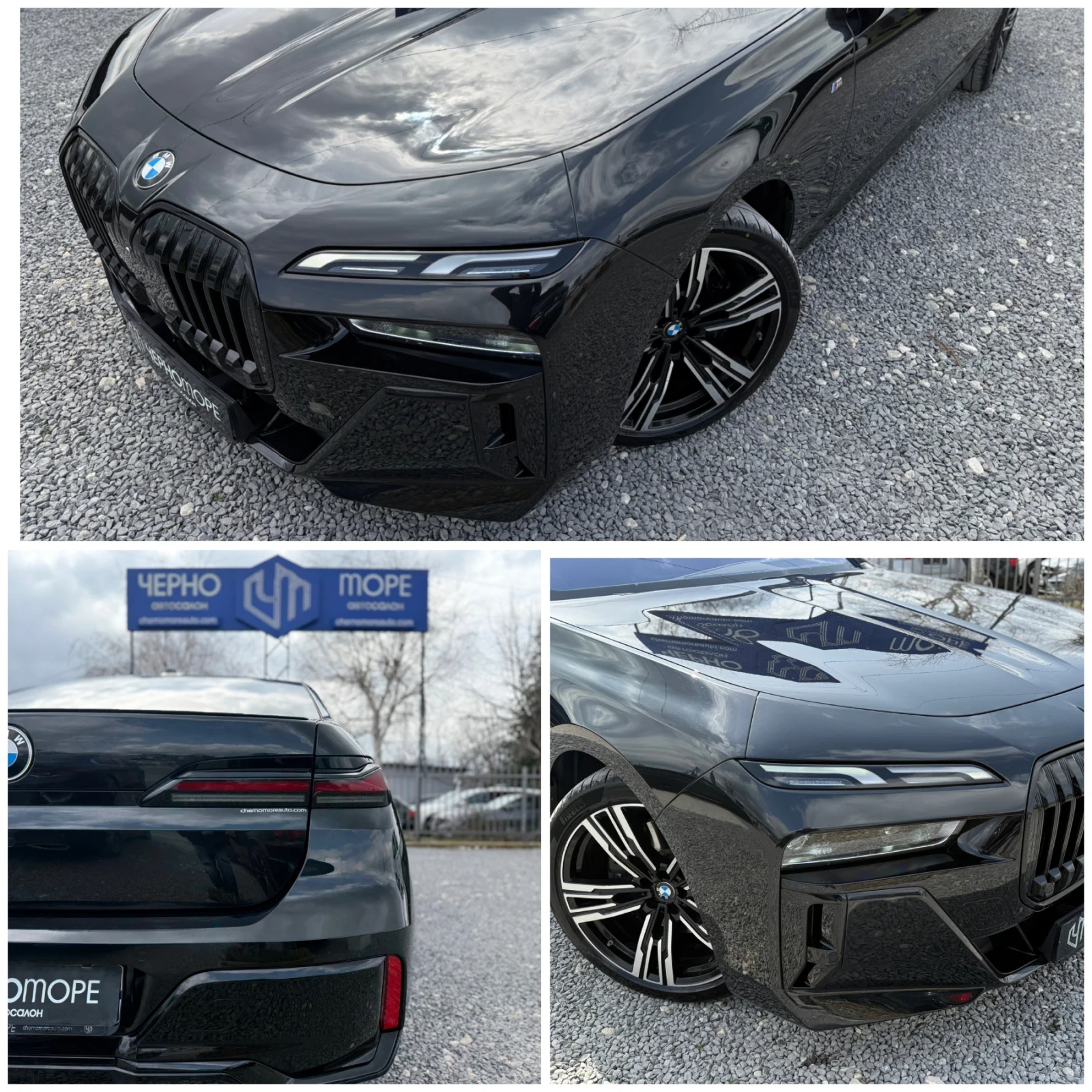 BMW 740 d X-Drive M-Sport#Individual#Black#Long#HeadUp#B&W, снимка 8 - Автомобили и джипове - 53901667