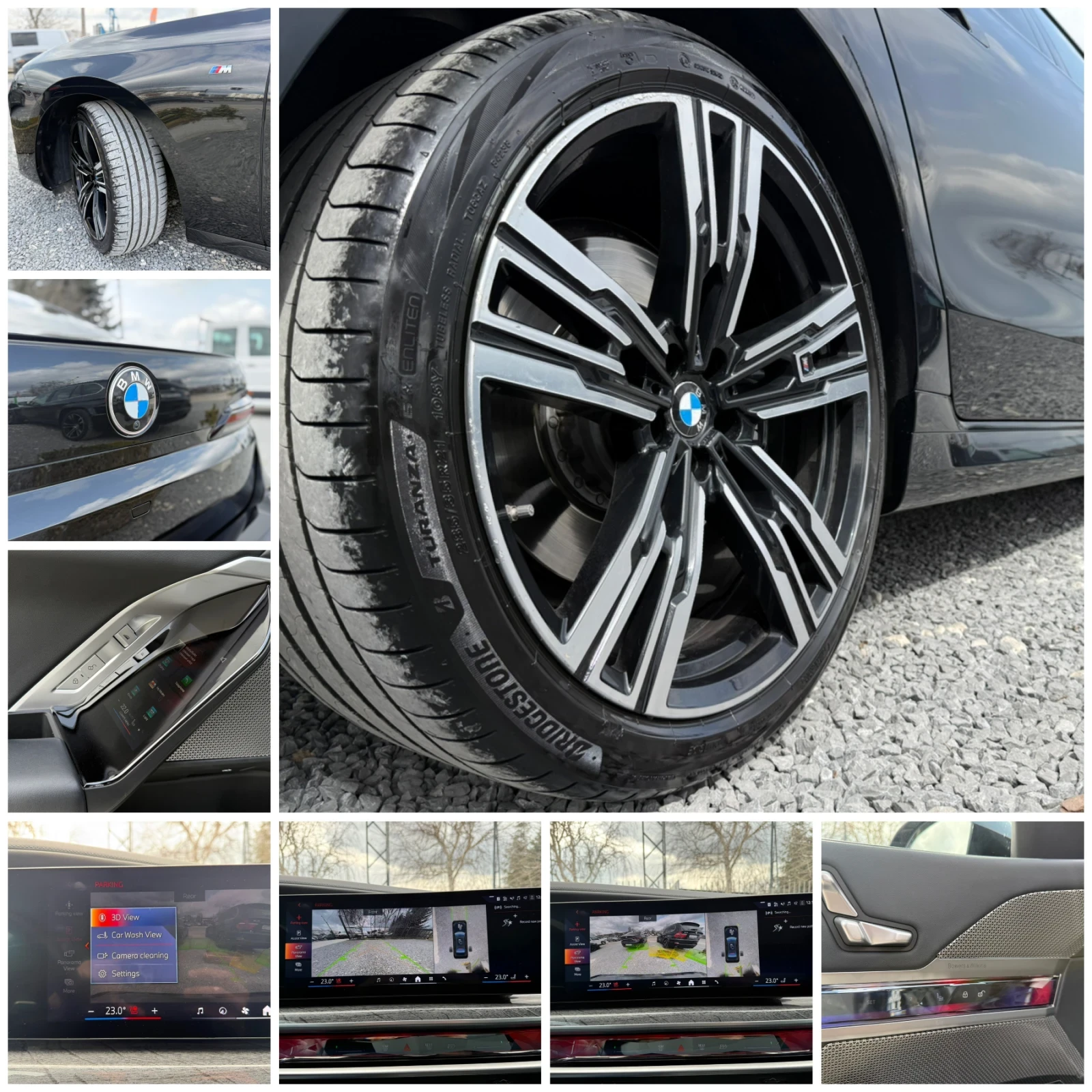BMW 740 d X-Drive M-Sport#Individual#Black#Long#HeadUp#B&W, снимка 17 - Автомобили и джипове - 53901667