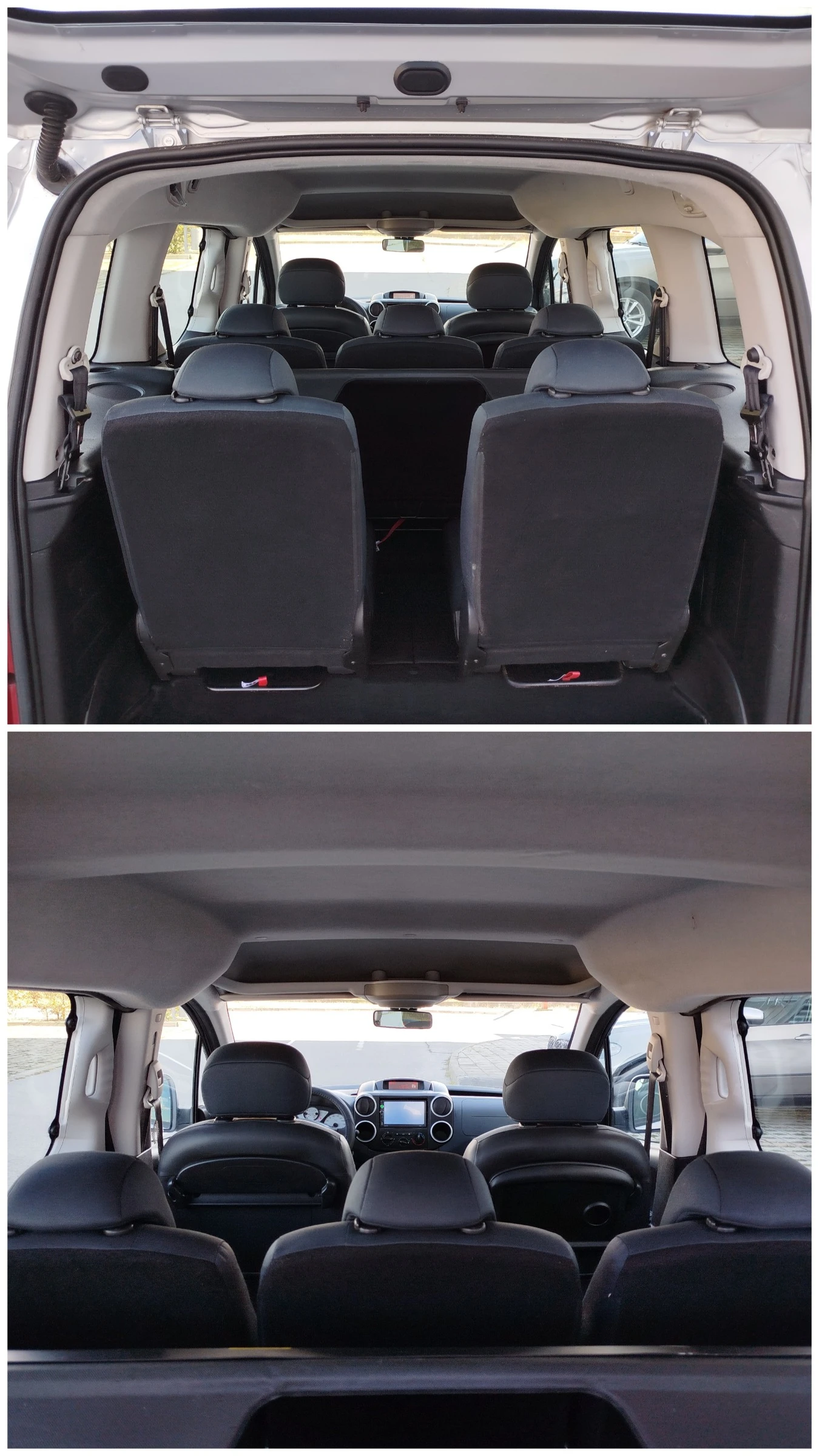 Peugeot Partner 1.6hdi-7места-Евро-5, снимка 16 - Автомобили и джипове - 56104014