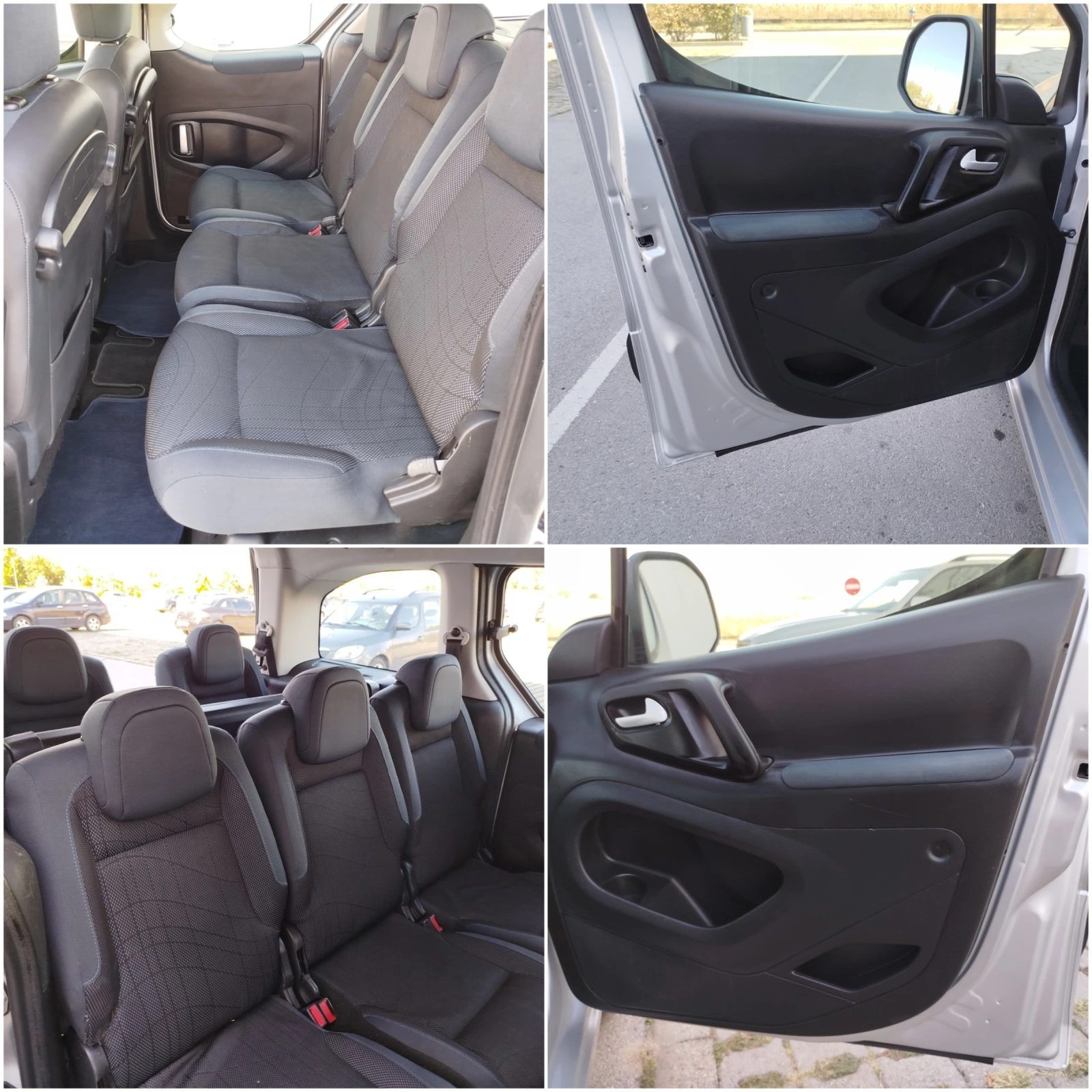 Peugeot Partner 1.6hdi-7места-Евро-5, снимка 15 - Автомобили и джипове - 56104014
