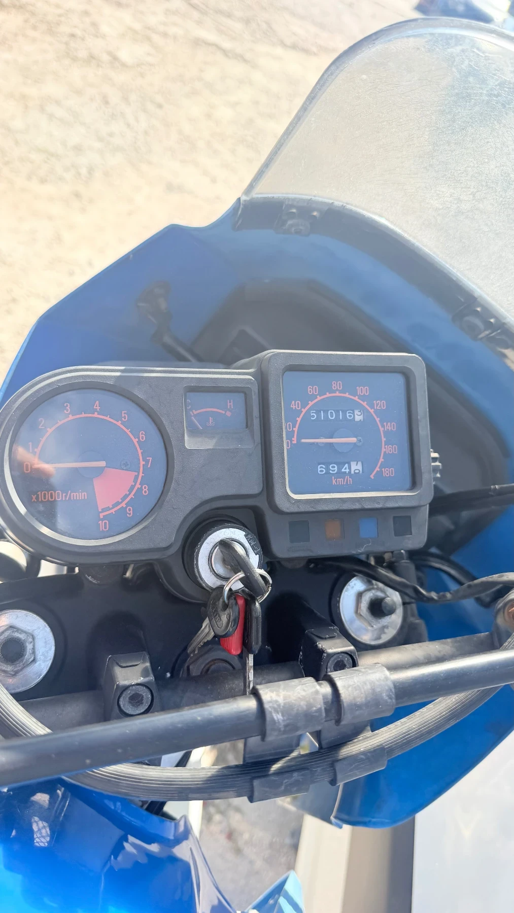 Kawasaki Kl 650 стартер с документи, снимка 5 - Мотоциклети и мототехника - 56113082