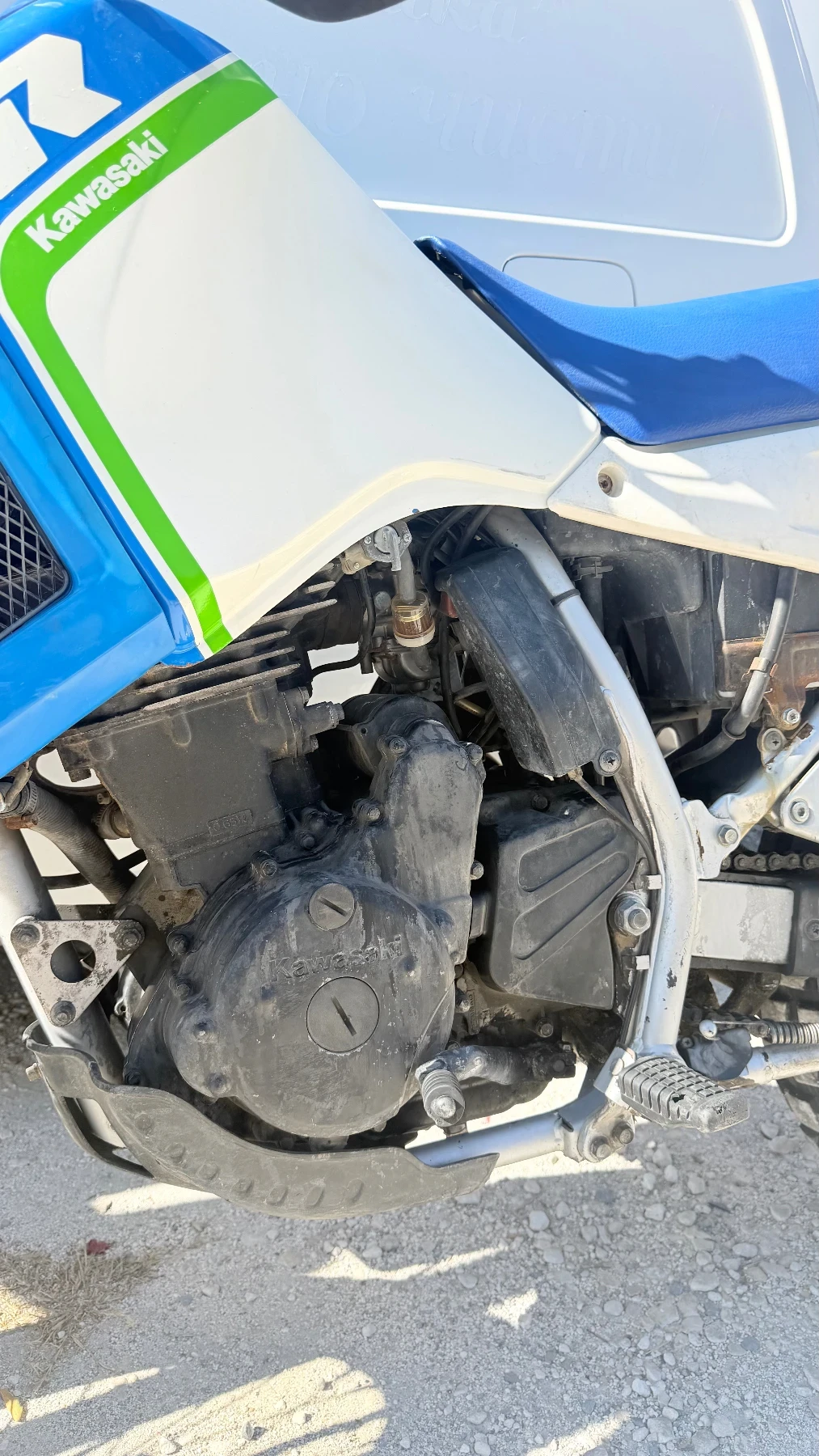 Kawasaki Kl 650 стартер с документи, снимка 6 - Мотоциклети и мототехника - 56113082