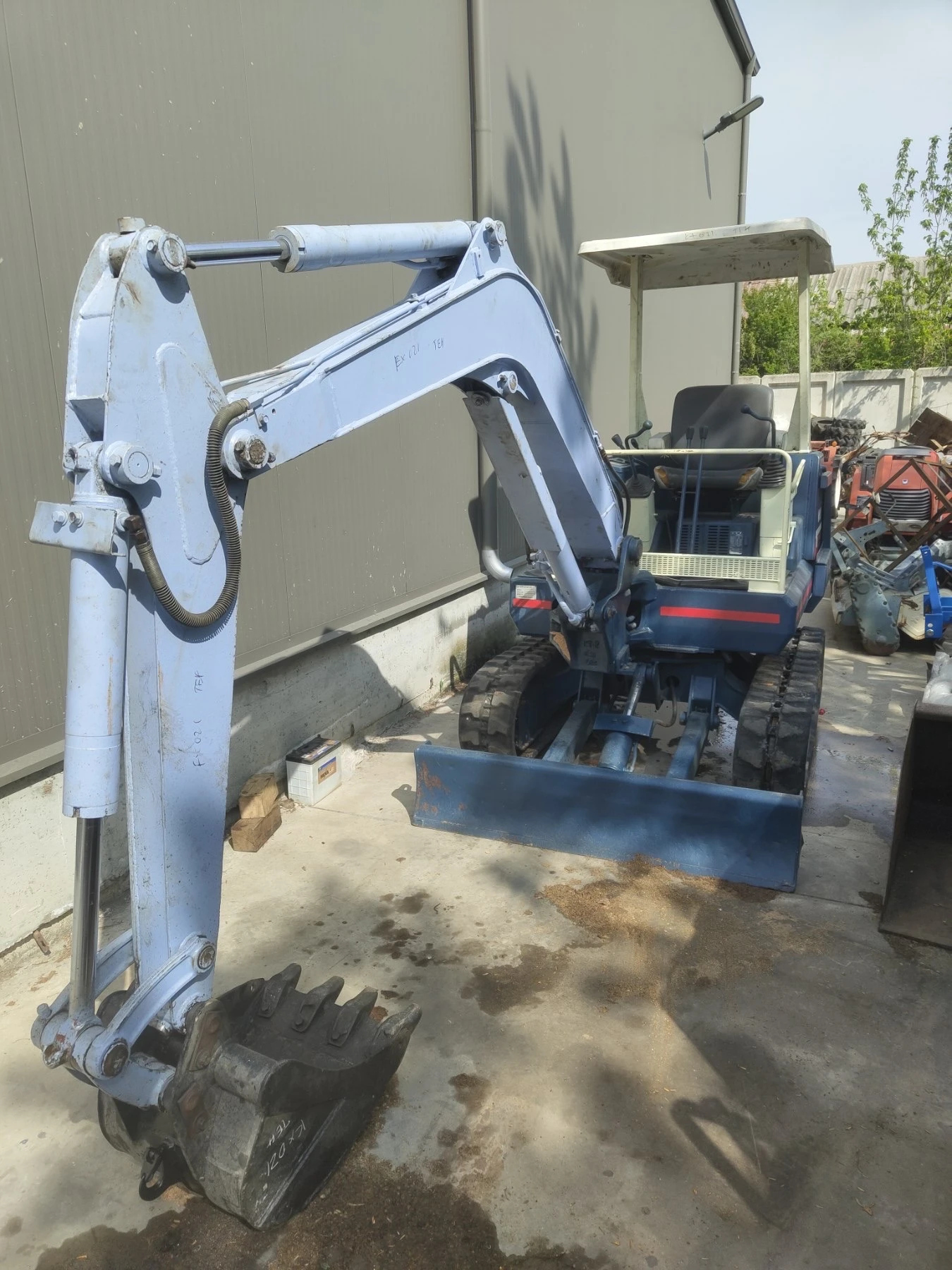 Багер Kubota FX-021-1, снимка 2 - Индустриална техника - 54263958