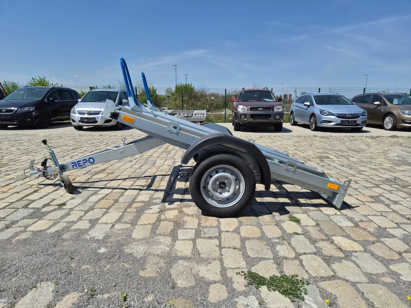 За автомобил Други REPO TRAILER за 3 мотора ЧИСТО НОВО