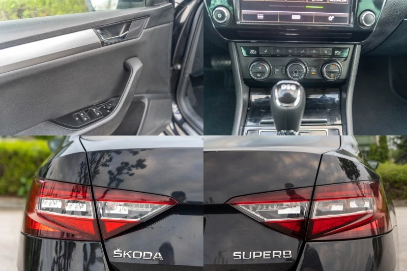 Skoda Superb 2.0 TDI 190кс. DSG 7 Keyless Distronic Leasing, снимка 16 - Автомобили и джипове - 46124209