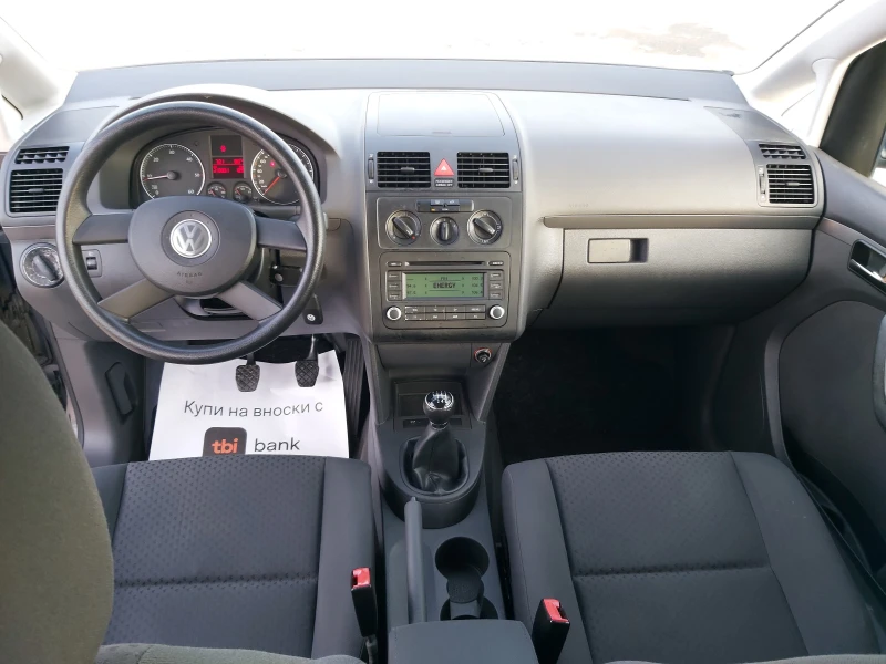 VW Touran 1.9TDI-7m-6sk-Euro-4, снимка 14 - Автомобили и джипове - 48755173