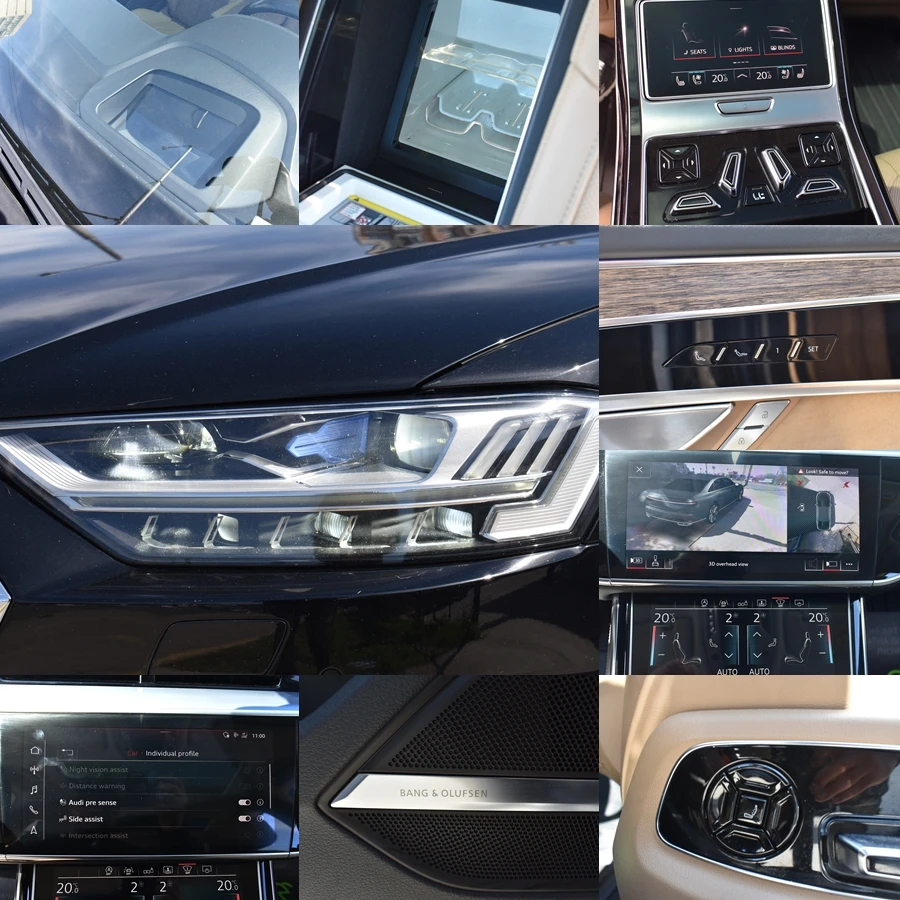 Audi A8 LONG* 3TV* BANG* ОБДУХ* Хладилник* FULL-MAX, снимка 17 - Автомобили и джипове - 54482656