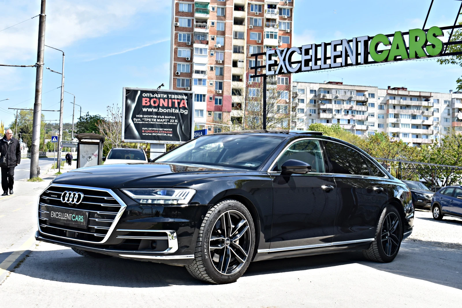 Audi A8 LONG* 3TV* BANG* ОБДУХ* Хладилник* FULL-MAX