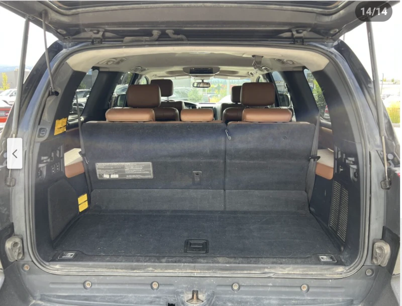 Toyota Sequoia PLATINUM* 5.7* V8* ПОДГРЕВ* КАМЕРА* КЕЙЛЕС, снимка 13 - Автомобили и джипове - 52835715