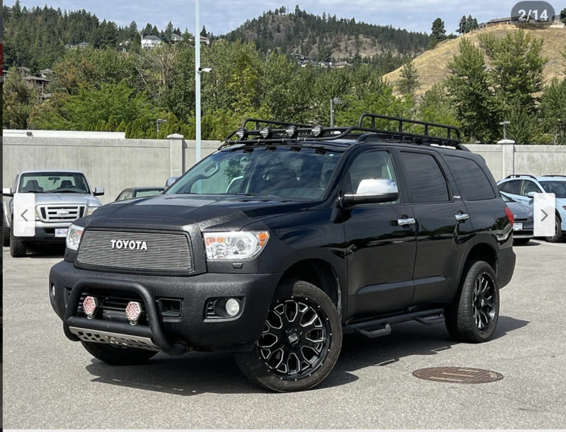 Toyota Sequoia PLATINUM* 5.7* V8* ПОДГРЕВ* КАМЕРА* КЕЙЛЕС - 28800 лв. - 53223884 1