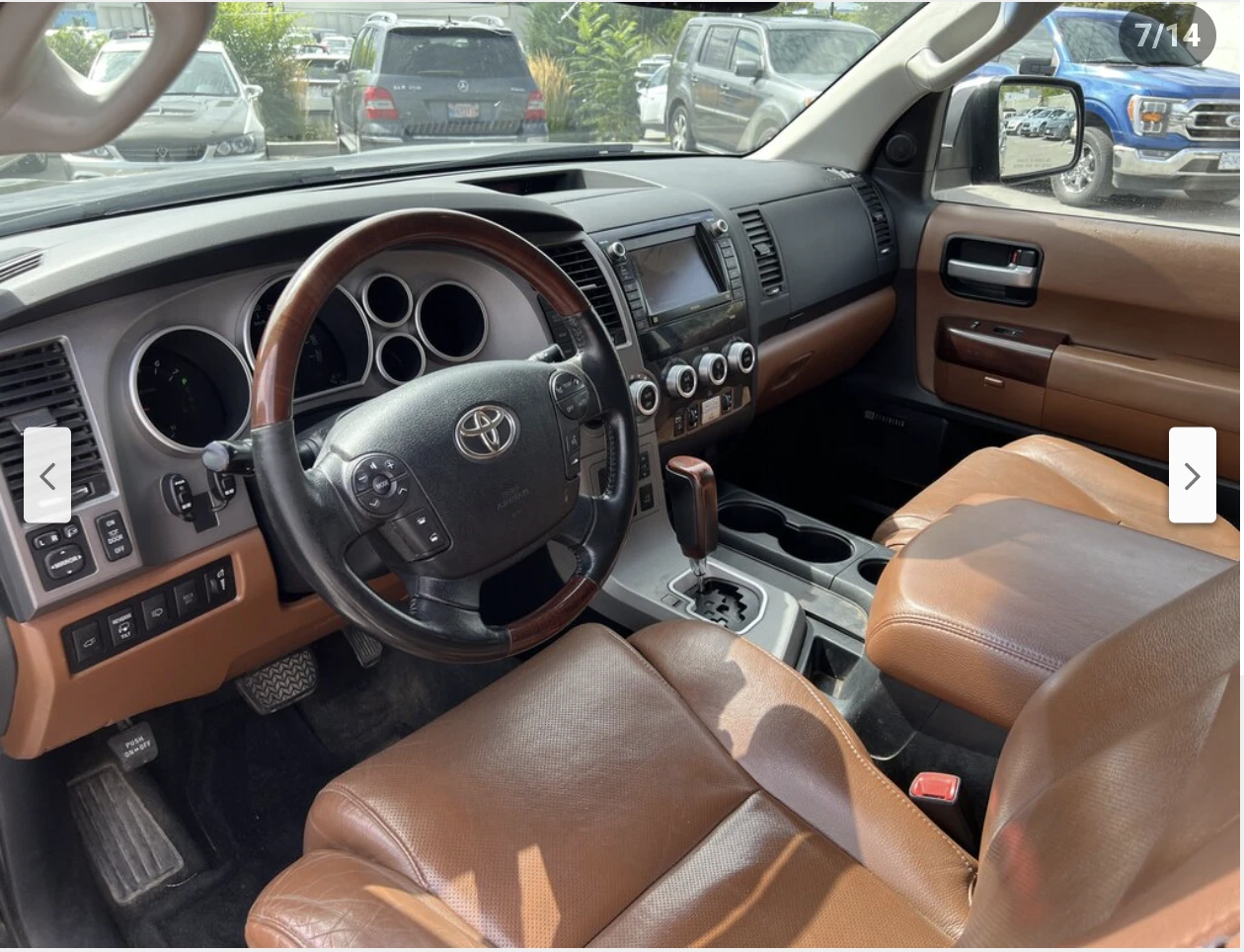 Toyota Sequoia PLATINUM* 5.7* V8* ПОДГРЕВ* КАМЕРА* КЕЙЛЕС - изображение 6
