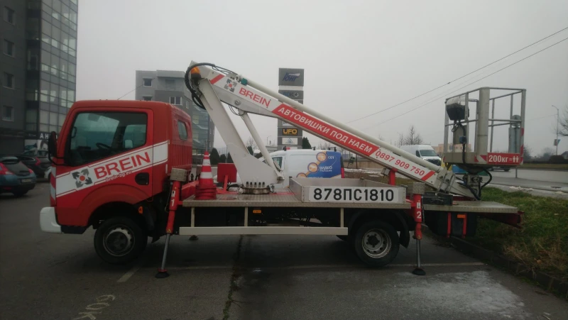 Автовишка Друга марка Nissan Gabster, Multitel 160 ALU/DS, снимка 2 - Индустриална техника - 53238971