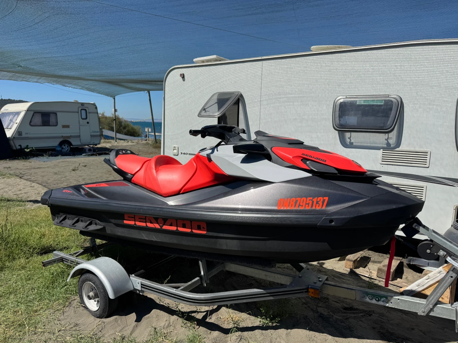 Джет Bombardier Sea Doo GTI-is 170, снимка 2 - Воден транспорт - 55771144