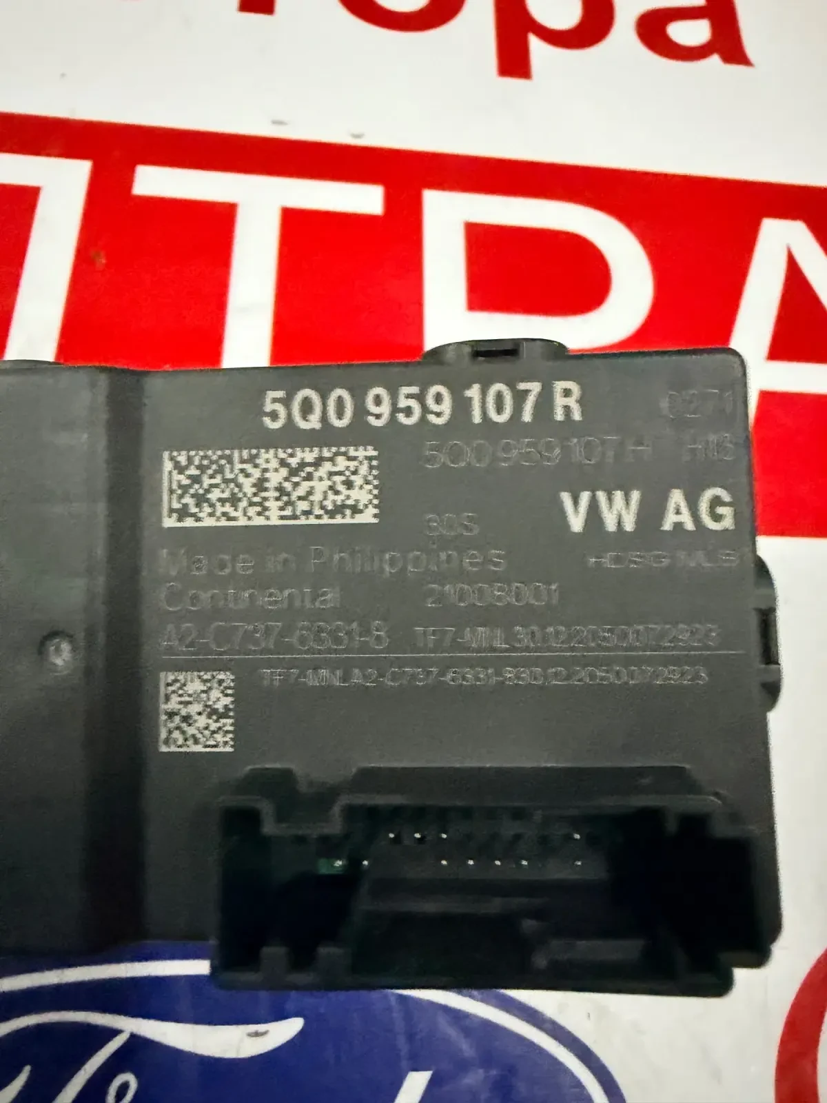 5Q0959107R Модул ел.багажник VW T-ROC 2020 5Q0959107H A2-C737-6331-8 , снимка 2 - Части - 53989071