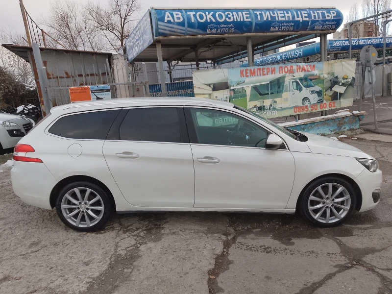 Peugeot 308 1.6 HDI/ALLURE/БЯЛА ПЕРЛА, снимка 4 - Автомобили и джипове - 52913680