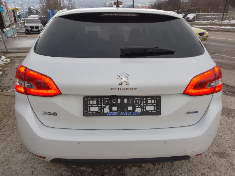 Peugeot 308 1.6 HDI/ALLURE/БЯЛА ПЕРЛА, снимка 6 - Автомобили и джипове - 52913680