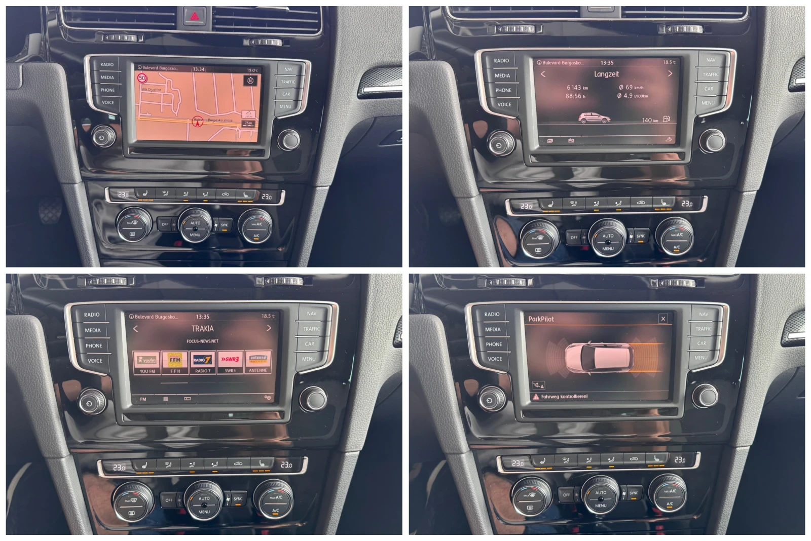 VW Golf 2.0TDI R-Line 150�� 6��* Keyless* LED* VW �������* | Mobile.bg � ����������� 14