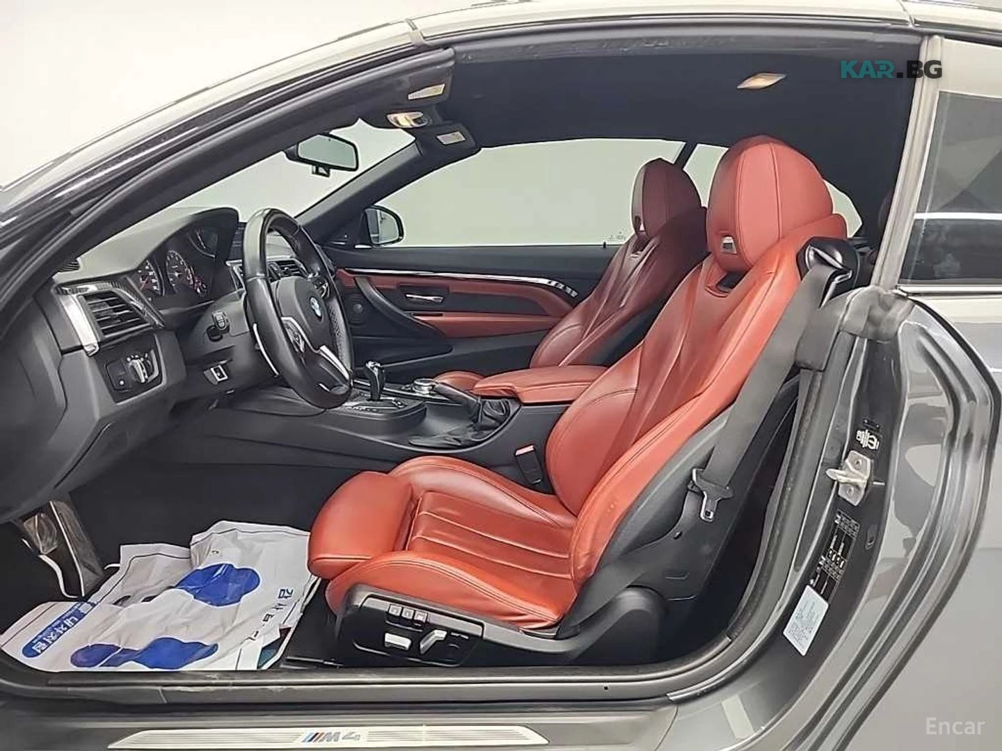 BMW M4 CABRIO* ЧЕРВЕНА КОЖА* HEAD UP* NAVI* КАМЕРА, снимка 7 - Автомобили и джипове - 55417016