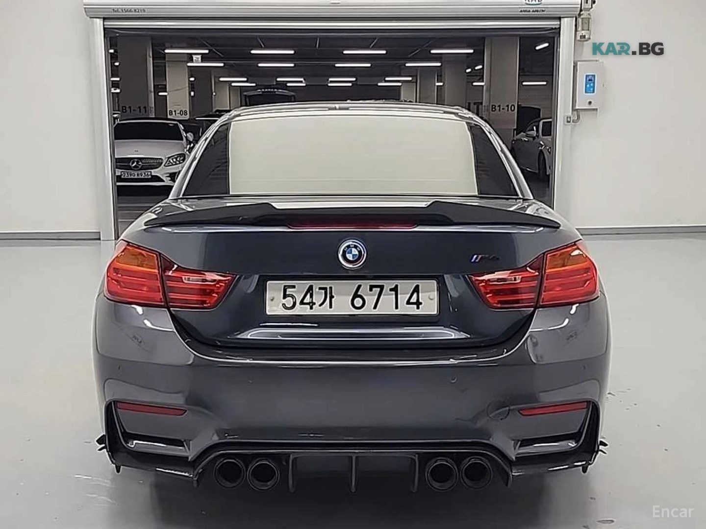 BMW M4 CABRIO* ЧЕРВЕНА КОЖА* HEAD UP* NAVI* КАМЕРА, снимка 3 - Автомобили и джипове - 55417016