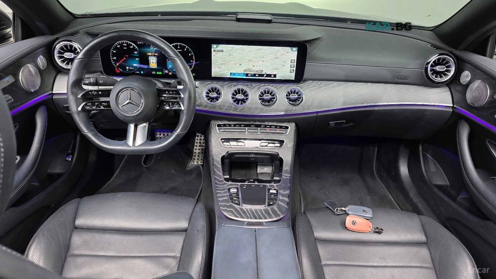 Mercedes-Benz E 450 4MATIC* BURMESTER* DISTRONIC* 360* ОБДУХ* ПОДГРЕВ*, снимка 5 - Автомобили и джипове - 56131164