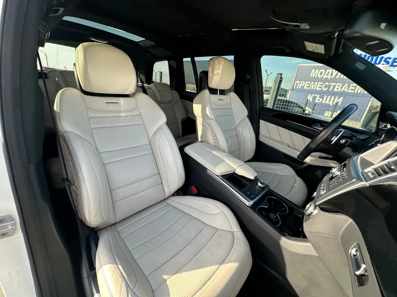 Mercedes-Benz GL 63 AMG DESIGNO* B&O* Night-Vision* 360-cam* Distronic* , снимка 11 - Автомобили и джипове - 52325381