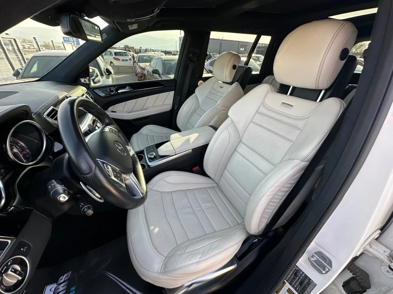 Mercedes-Benz GL 63 AMG DESIGNO* B&O* Night-Vision* 360-cam* Distronic* , снимка 8 - Автомобили и джипове - 52325381