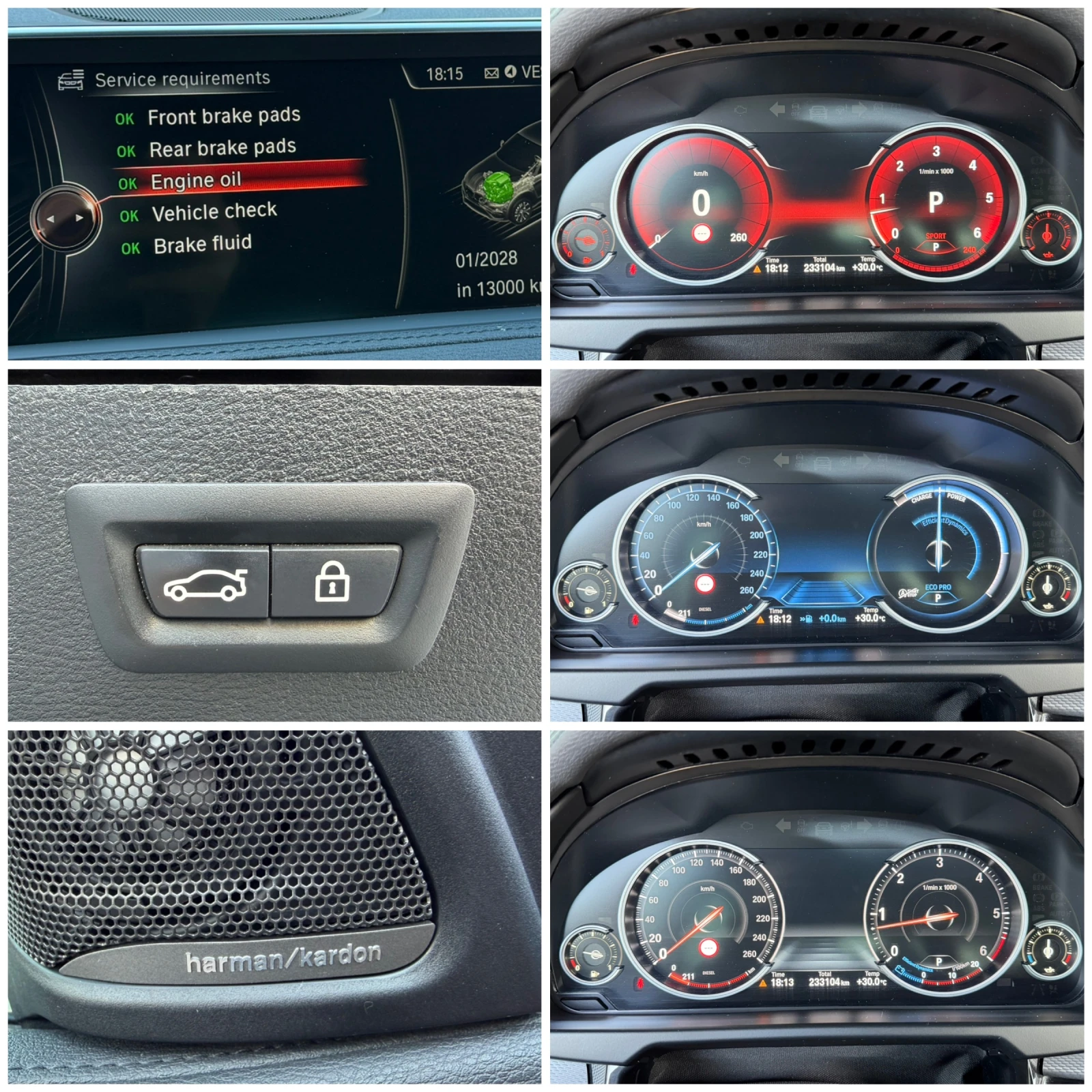 BMW X6 30d M-Paket #PODGREV#Cam360#LED#harman#HUD#KeyLes#, снимка 17 - Автомобили и джипове - 56156297