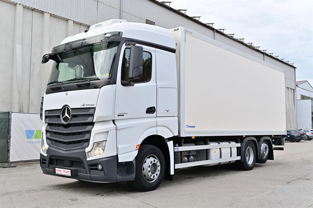 Mercedes-Benz Actros 2545 падащ борд Dhollandia, теглич, снимка 1